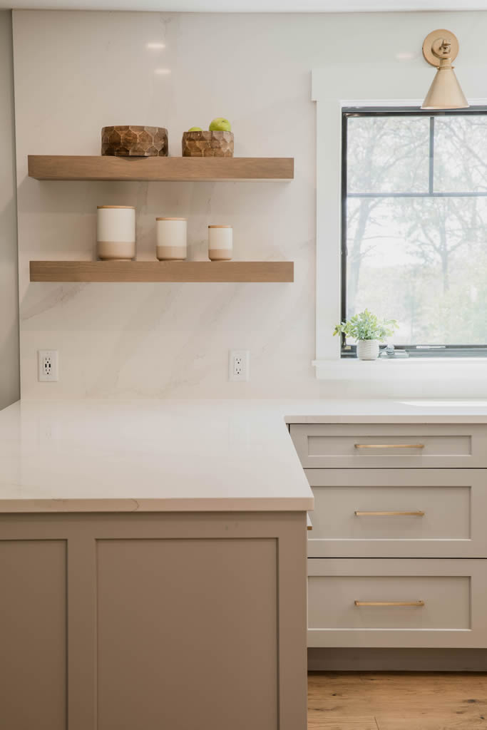 Floating shelves | Cape Home Kitchen & Bath
