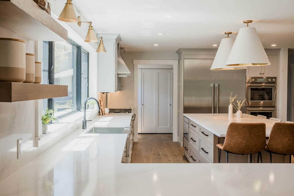 Full height backsplash | Cape Home Kitchen & Bath